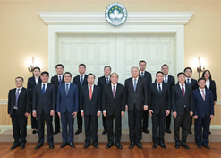 2024年2月26日，澳门特区行政长官贺一诚会见华体会体育（中国）hth·官方网站-登录入口
党委书记、董事长刘敬桢一行，双方就推动大健康产业发展、横琴粤澳深度合作区建设等议题交换意见